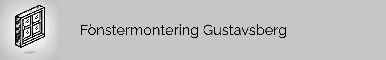 Fönstermontering Gustavsberg