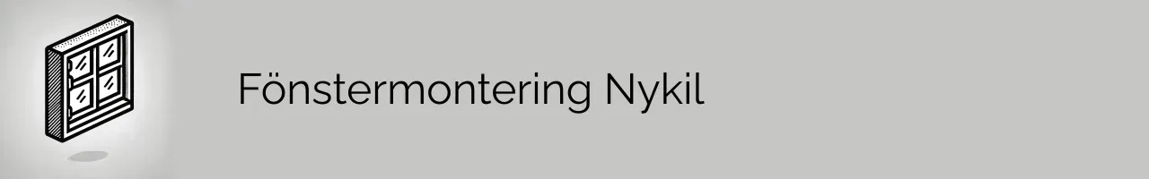 Fönstermontering Nykil