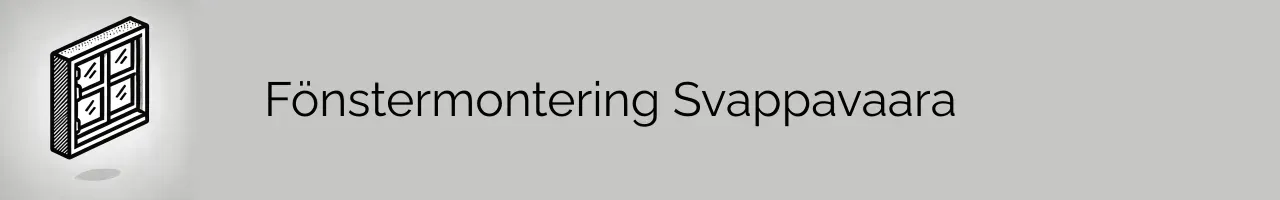 Fönstermontering Svappavaara