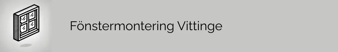 Fönstermontering Vittinge